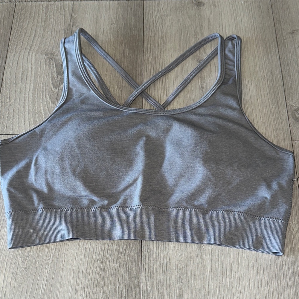 Alphalete Gray Women's Sports Bra
